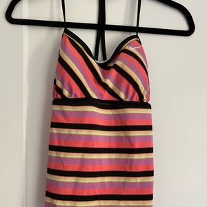 Multicolored Nike tank top